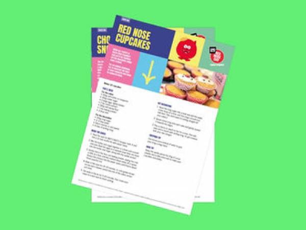Bake Sale Extras for Red Nose Day - Recipes