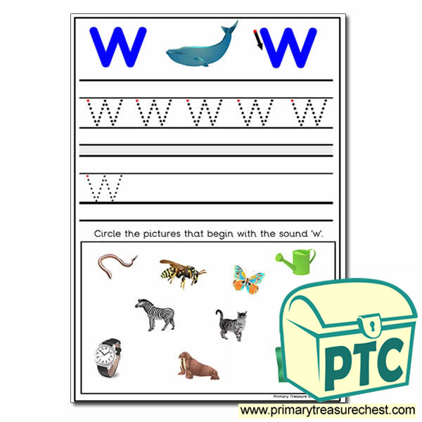 Find the Letter 'w' Pictures