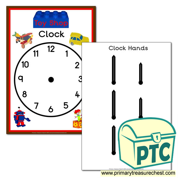Toy Shop Role Play Clock