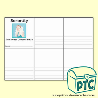 Serenity themed Pre-Writing Pattern Sheet