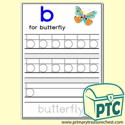 Letter Formation Activity Sheet - Letter 'b'