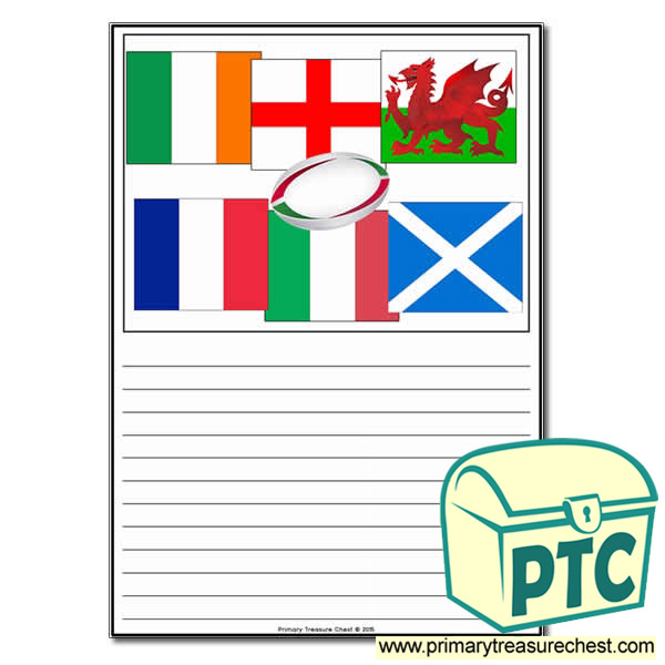 Six Nations themed worksheet.
