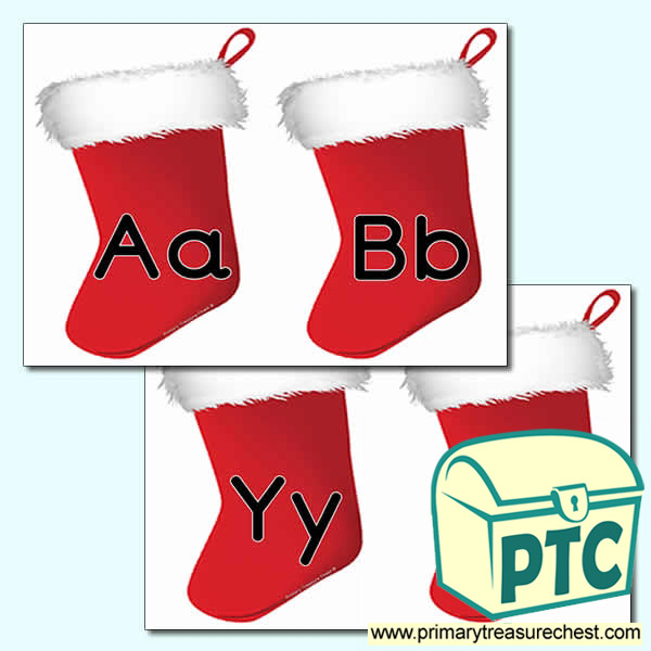 Christmas Stocking Alphabet