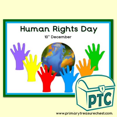 Human Rights Day A4 Poster