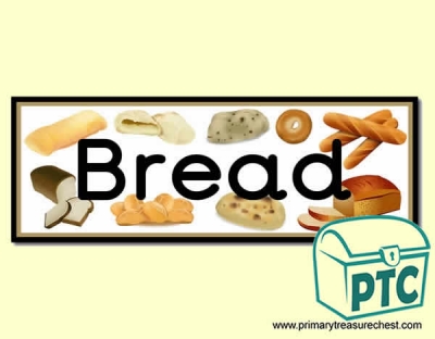'Bread' Display Heading/ Classroom Banner