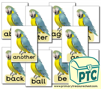 Year 1 & 2 HF Words- Parrot (group 1)