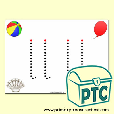 'll' Double Letter Formation Activity - Join the Dots 