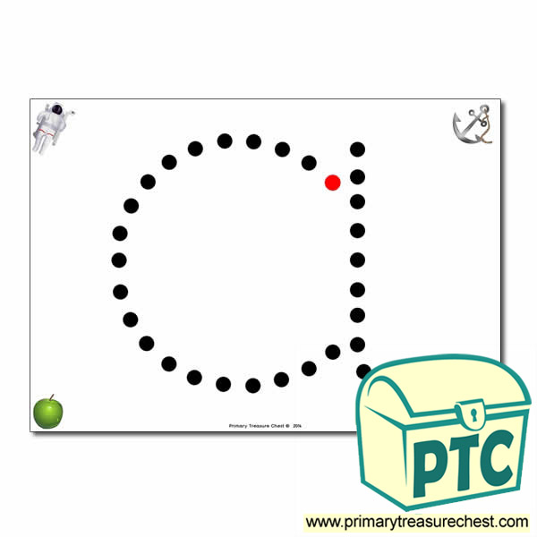 'a' Lowercase Letter Formation Activity - Join the Dots 