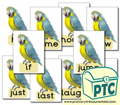 Year 1 & 2 HF Words Parrot (group 5)