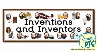 'Inventions and Inventors' Display Heading