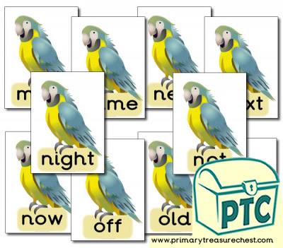 Year 1 & 2 HF Words- Parrot (group 7)