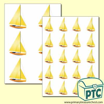 Yacht Themed Big and Small Sheets