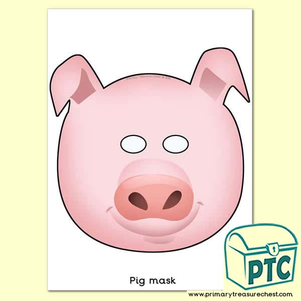 Pig Role Play Mask 