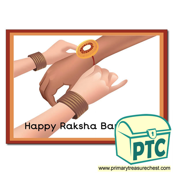 'Happy Raksha Bandhan' Poster