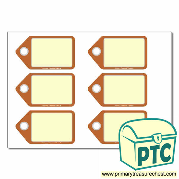 Fast Food Takeaway Role Play Tags/ Labels