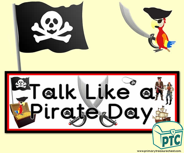 'Talk Like a Pirate Day' Poster