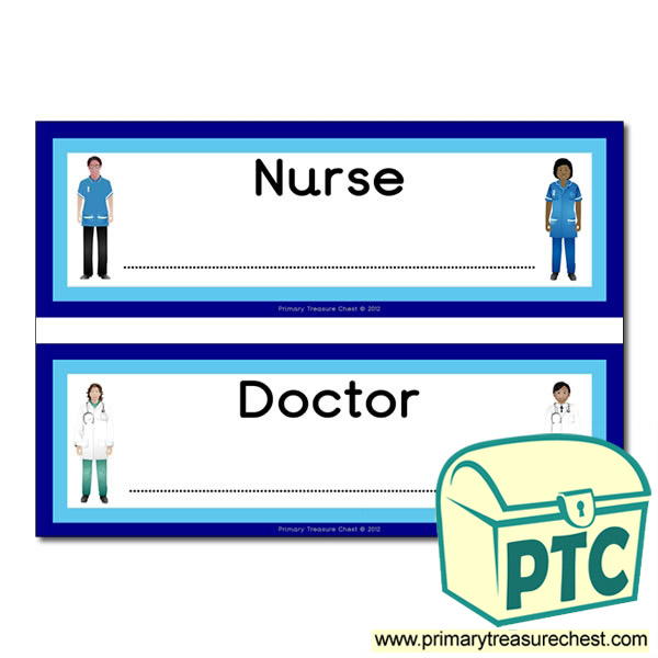 Doctor and Nurse Surgery Signs