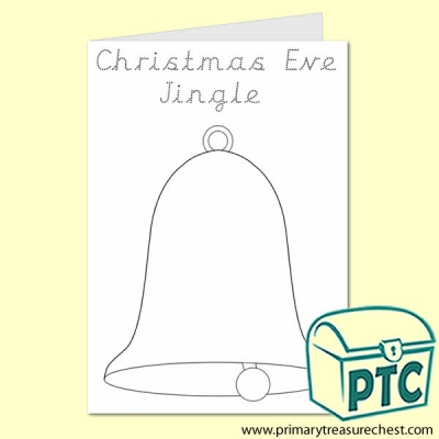 'Christmas Eve Jingle' A5 Card - Letter Formation Activity
