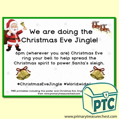 Christmas Eve Jingle Poster