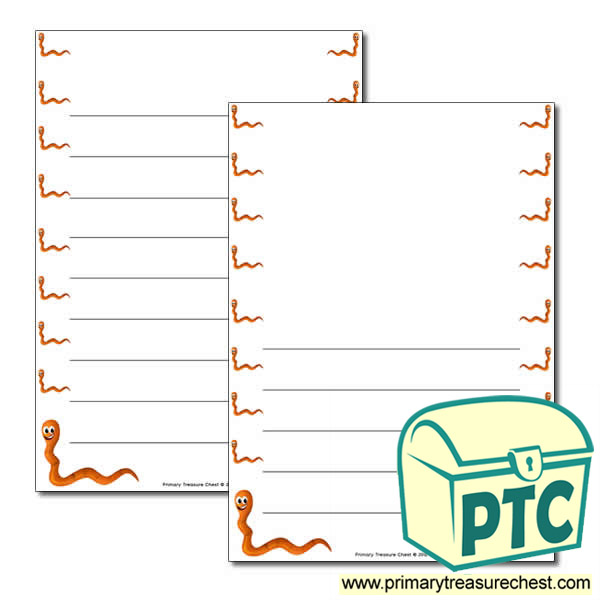 primary writing lines