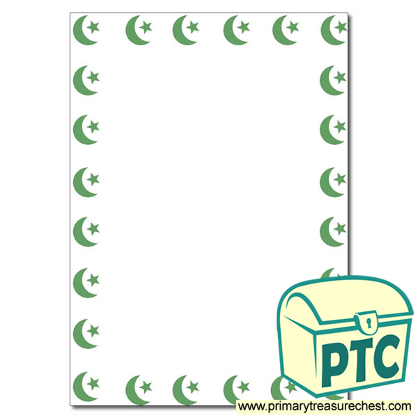 Islam Page Border (no lines) - Muslim / Islam Teaching 