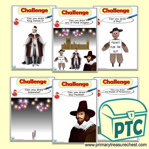 Guy Fawkes ICT Challenge Cards – ICT in the Early Years – EYFS – Continuous Provision - Primary Treasure Chest Guy Fawkes ICT Challenge Cards – ICT in the Early Years – EYFS – Continuous Provision - Primary Treasure Chest