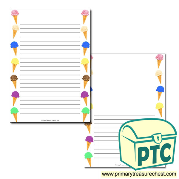 primary writing lines